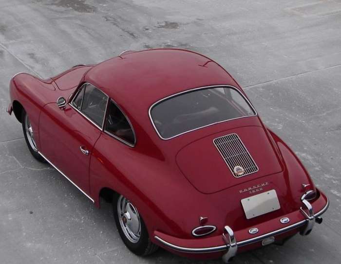 1961 356 B T5 Coupe Rear