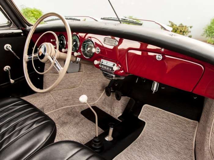 1959 Porsche 356A Cabriolet Interior